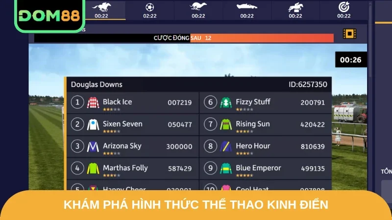 Khám phá hình thức thể thao kinh điển