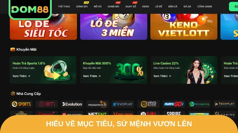 Hiểu về mục tiêu, sứ mệnh vươn lên