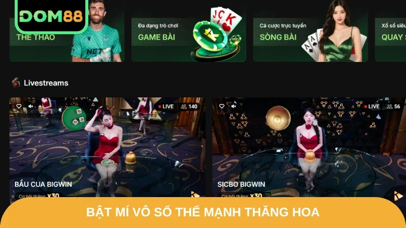Bật mí vô số thế mạnh thăng hoa